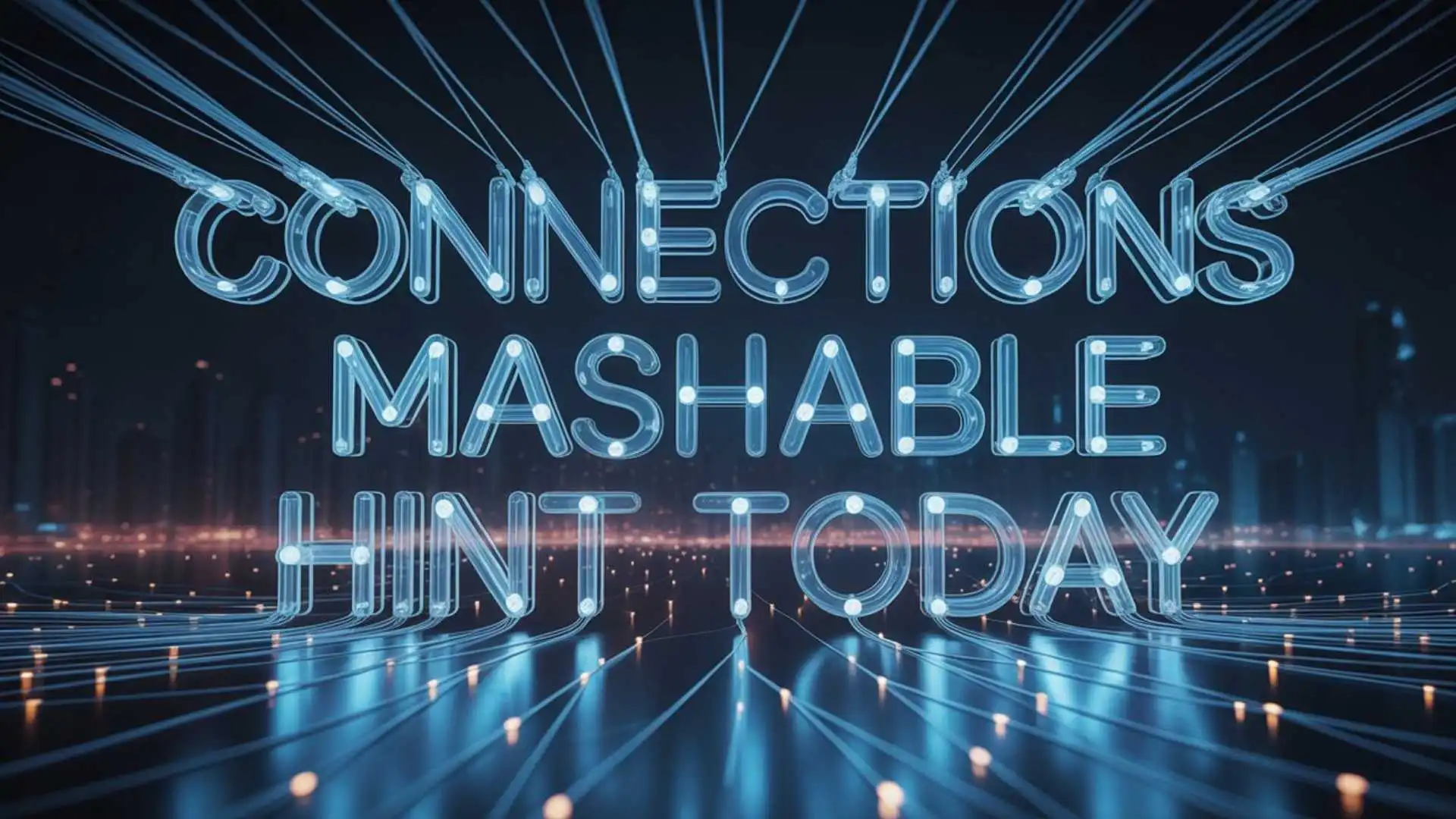 Connections Hint Mashable