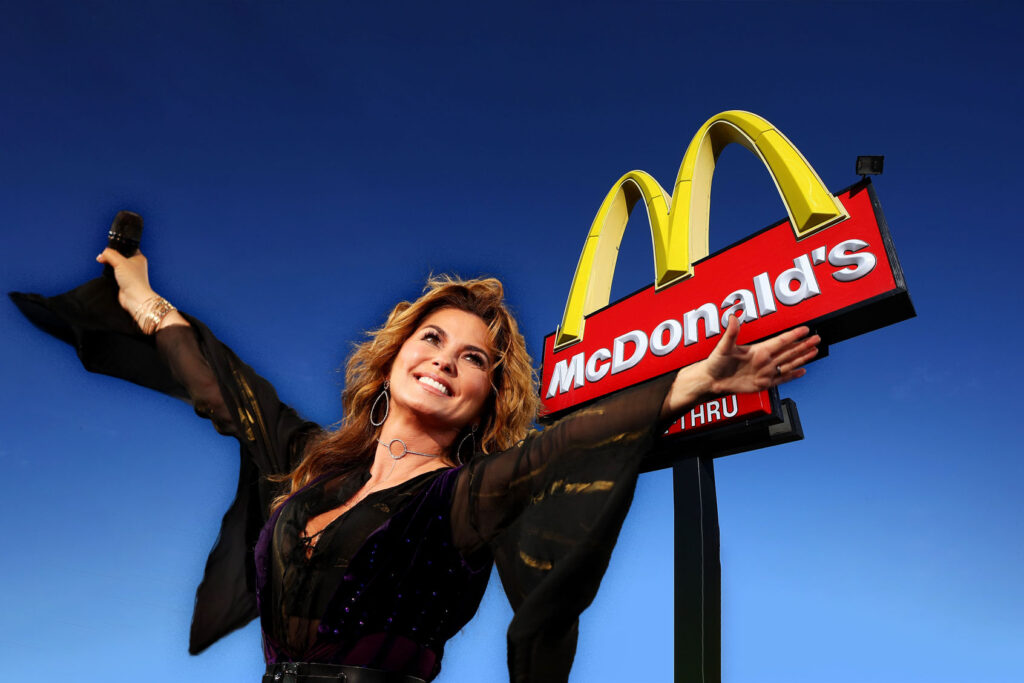 McDonalds Canada's Shania Twain Collaboration Nostalgia Meets National Pride
