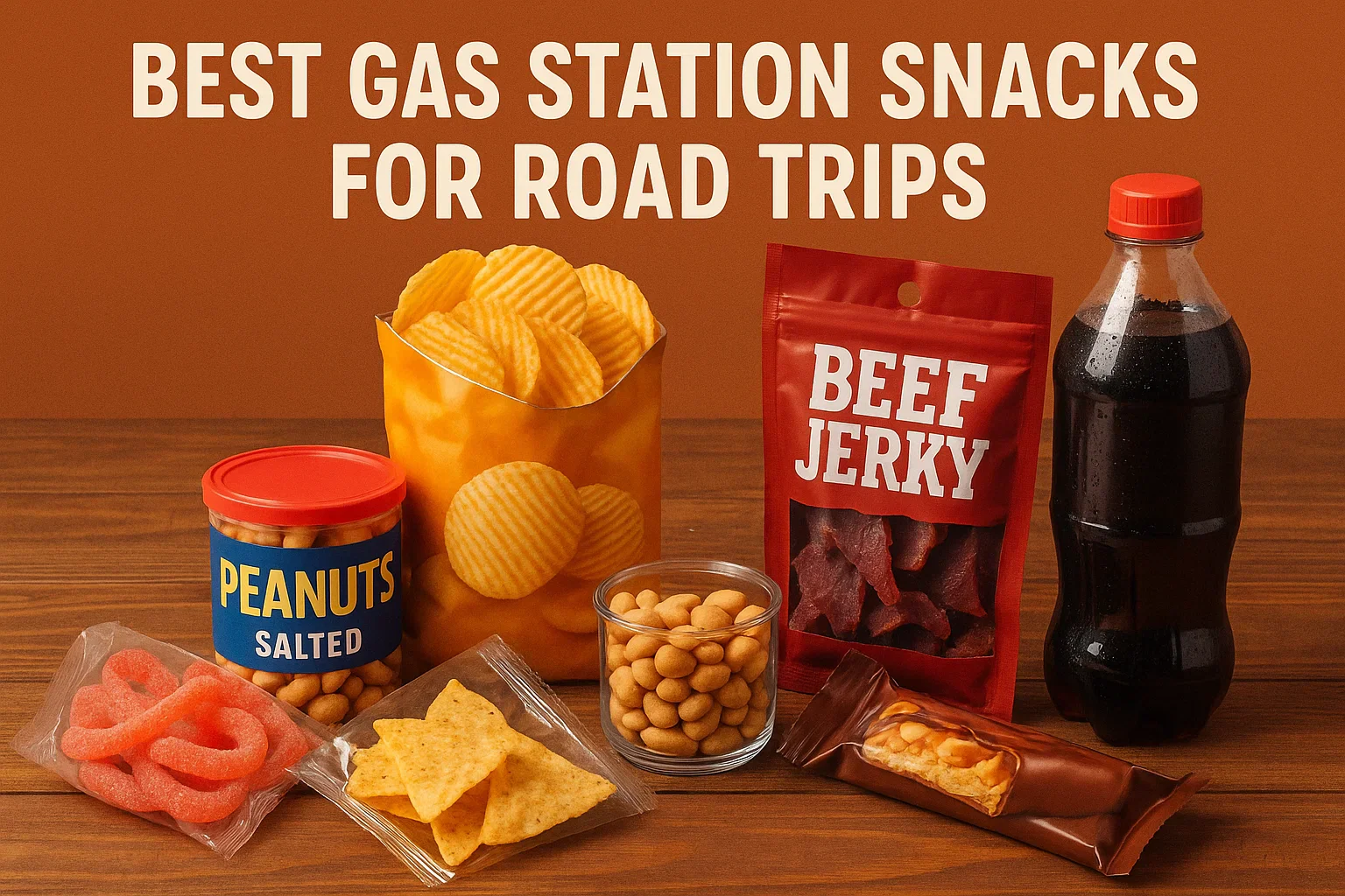 A Table of Must-Have Road Trip Snacks Fuel vs. Filler