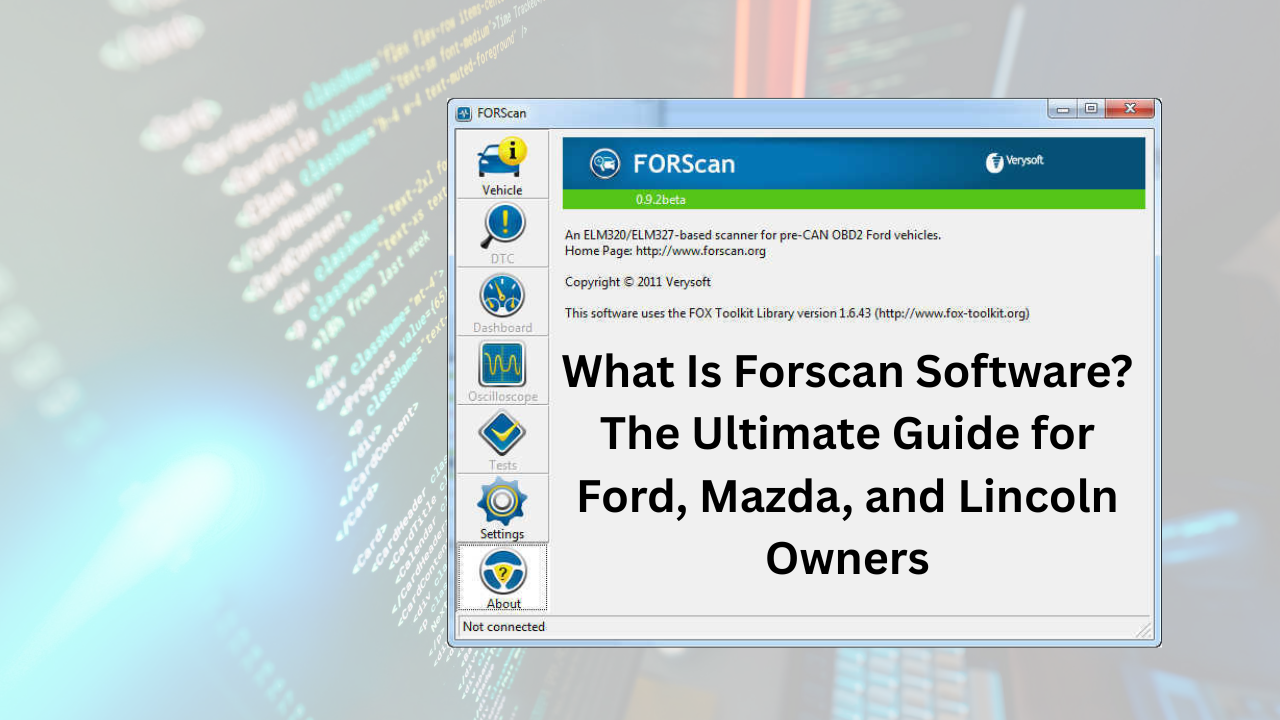 Forscan Software