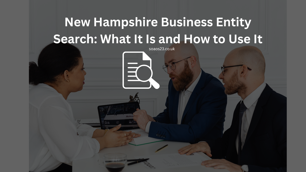 New Hampshire Business Entity Search