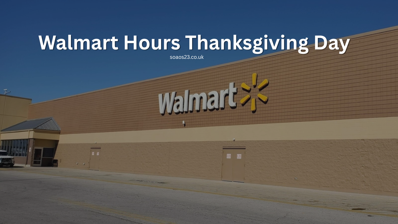 Walmart Hours Thanksgiving