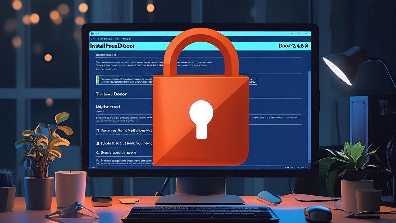 how to install freedoor2.4.6.8
