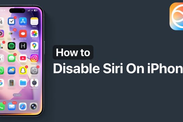 Disable Siri