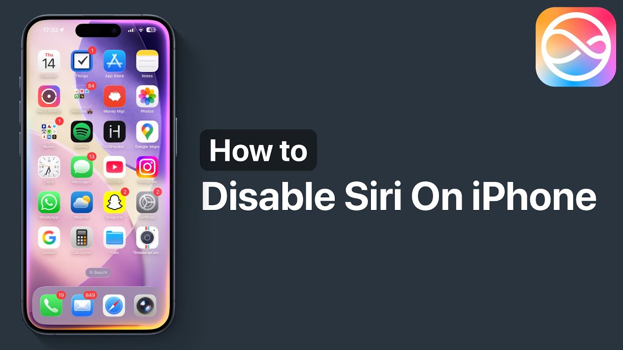 Disable Siri