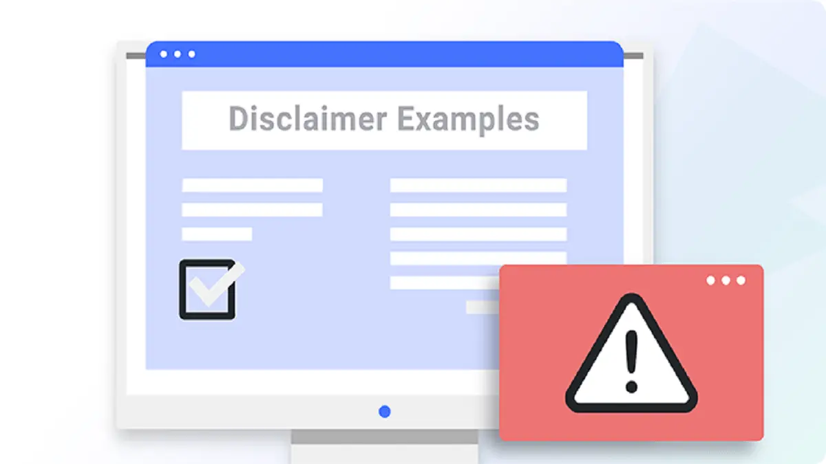 Email Disclaimer Examples