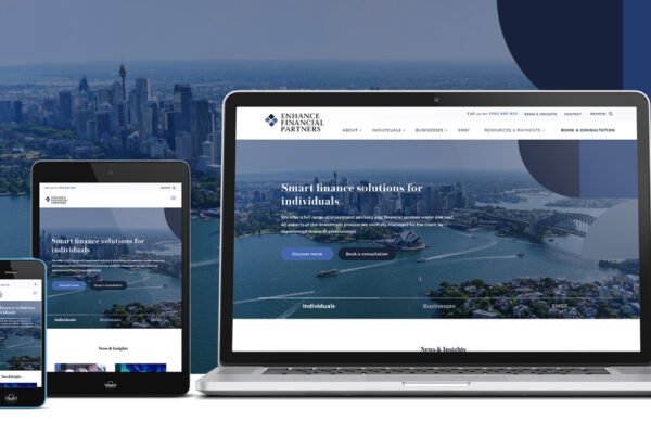 Financial Services Web Design