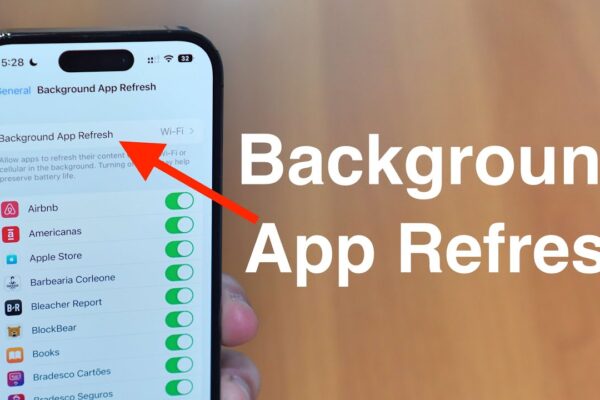 background app refresh