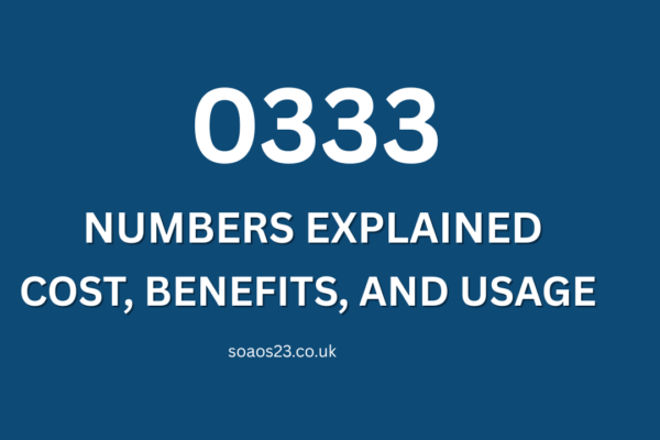 0333 Numbers Explained