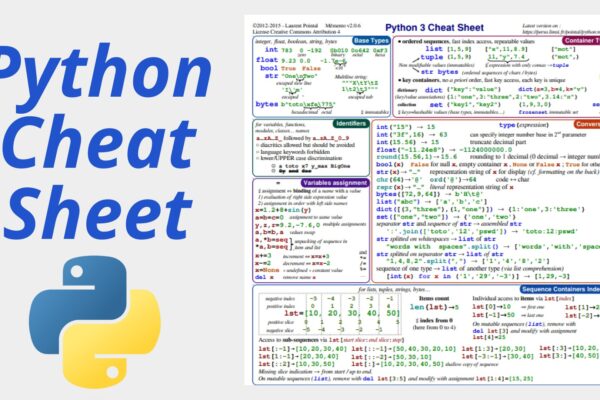 Python Cheat Sheet