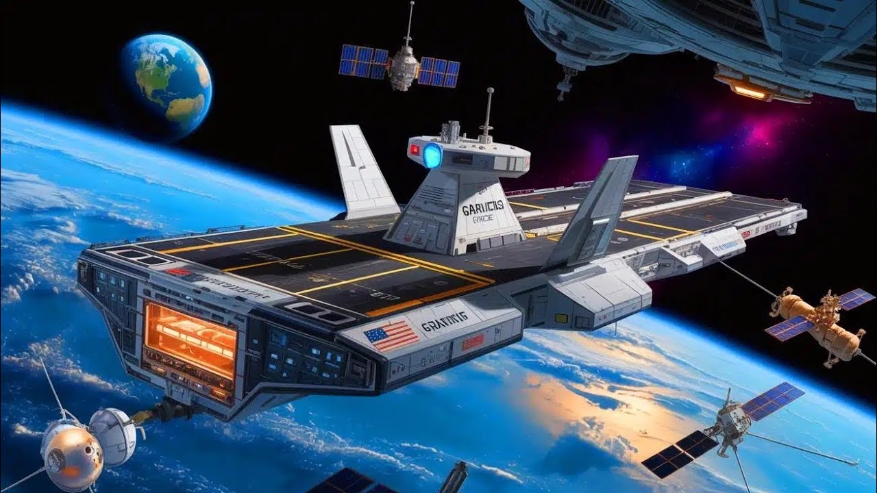space force orbital warship carrier