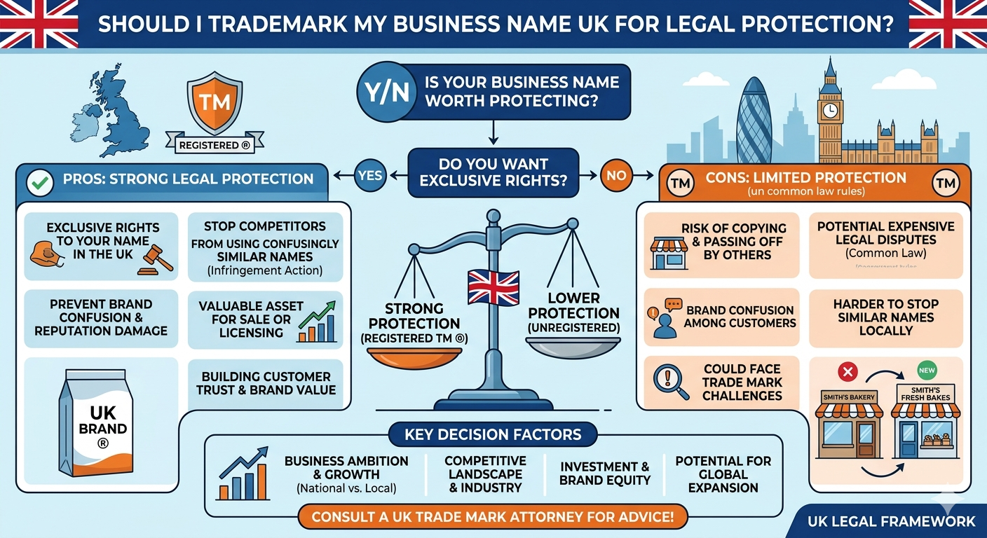 Should I Trademark My Business Name UK