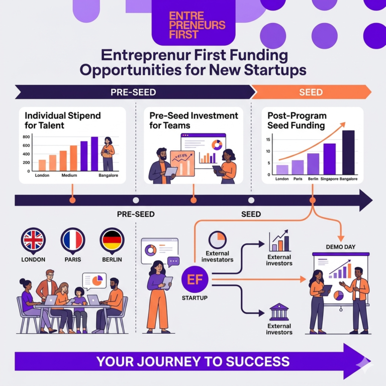 Entrepreneur First Funding Opportunities for New Startups