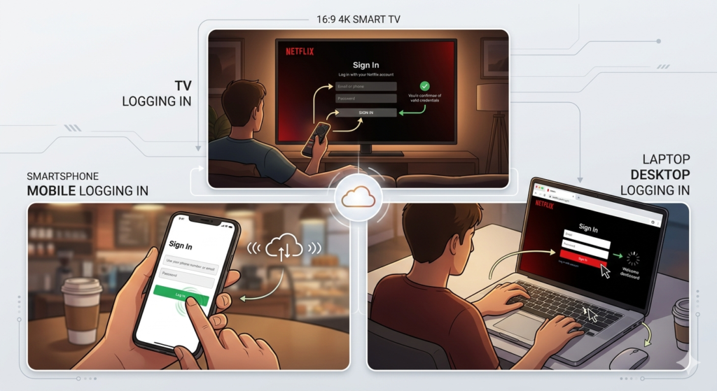 netflix login