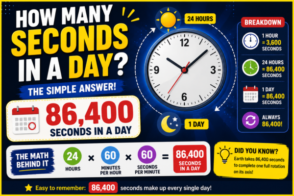 How Many Seconds in a Day