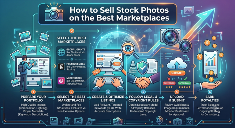 How to Sell Stock Photos