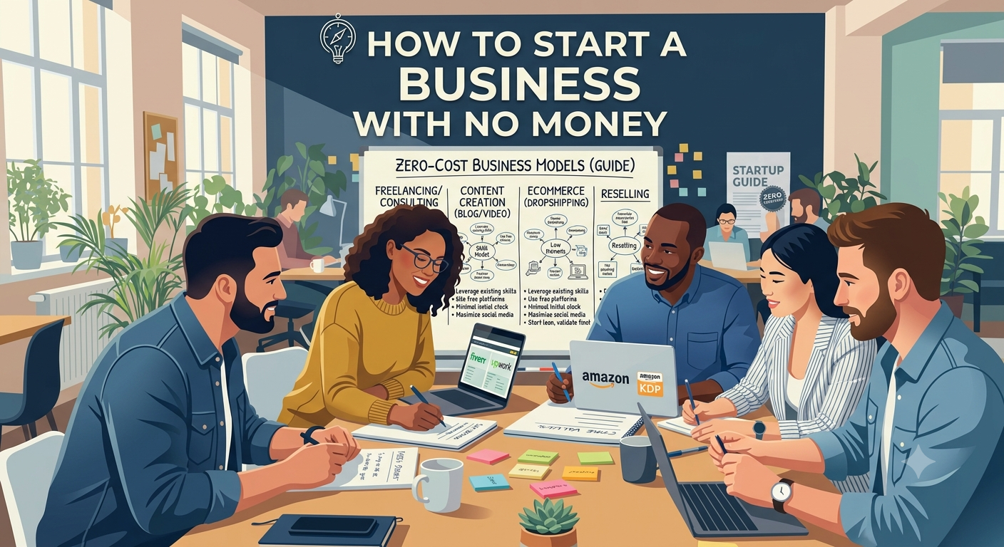 How to Start a Business with No Money