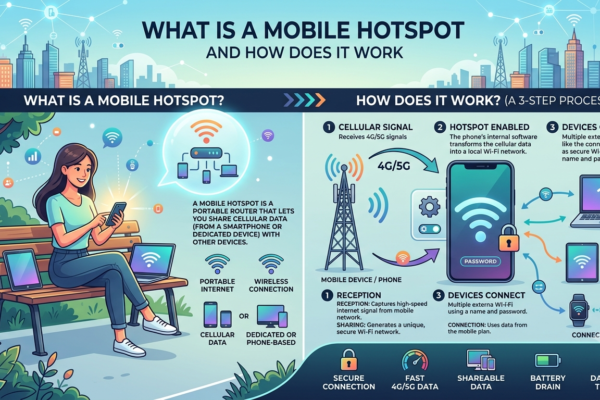 What Is a Mobile Hotspot and How Does It Work