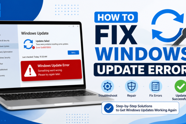 How to Fix Windows Update Error