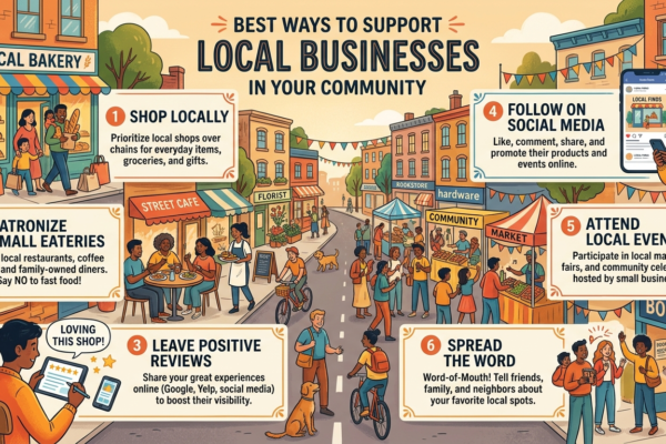 best ways to support local businesses