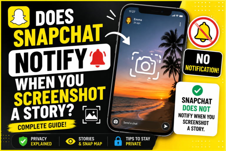 Does Snapchat Notify When You Screenshot a Story?