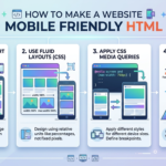 how to make a website mobile friendly html